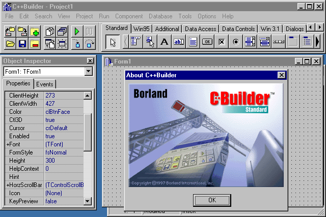 Borland C++ Builder Screenshot